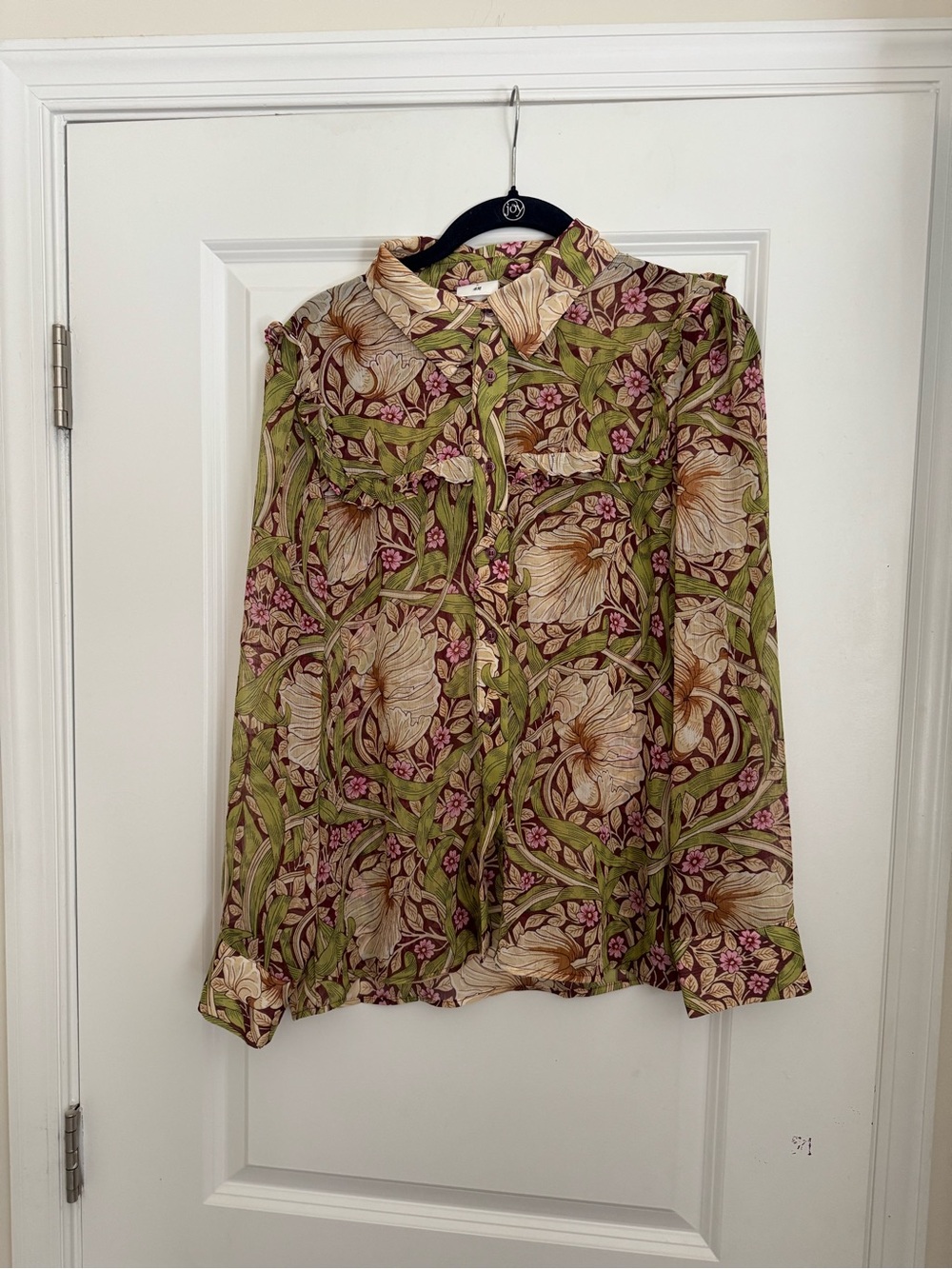 H & M Morris & Co blouse size 4